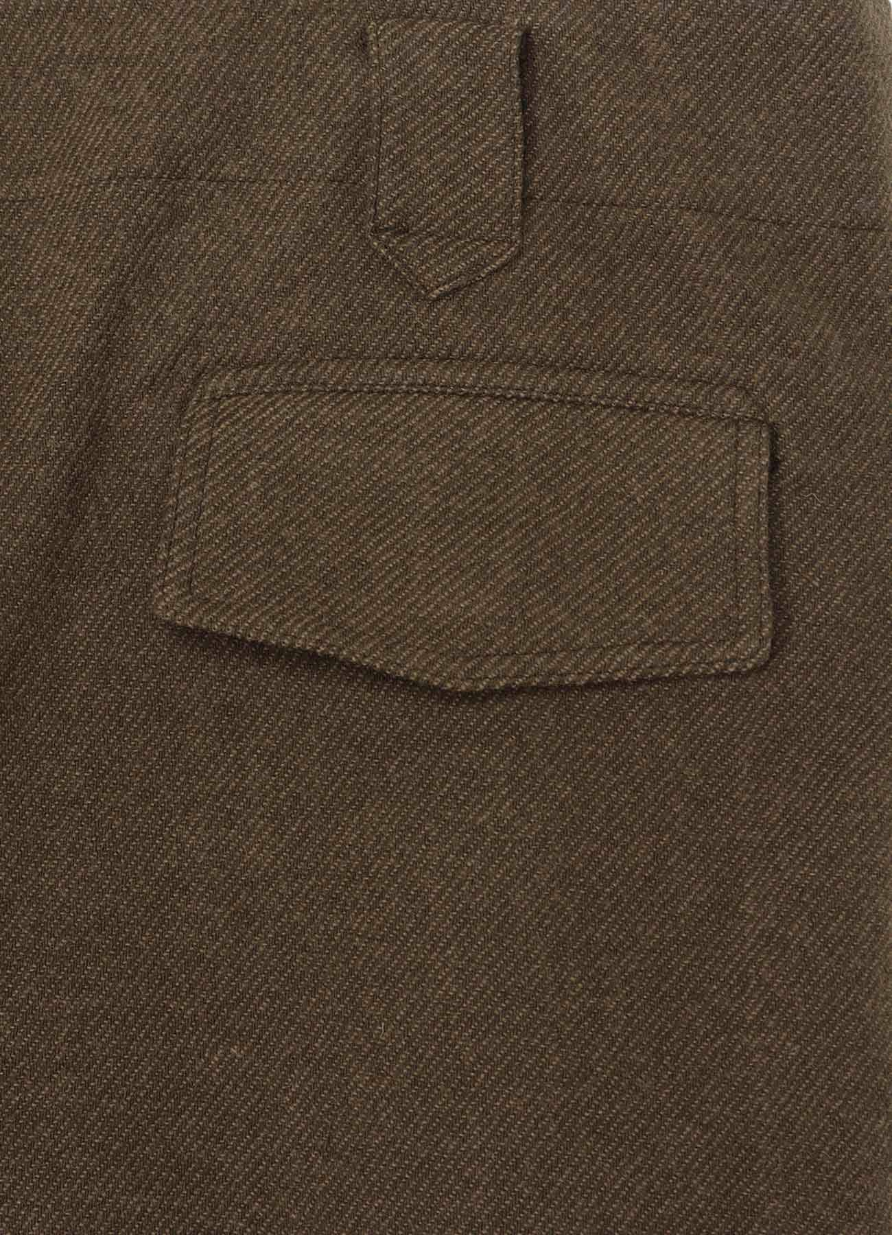 Yohji Yamamoto × PENDLETON W/TWILL PANTS B