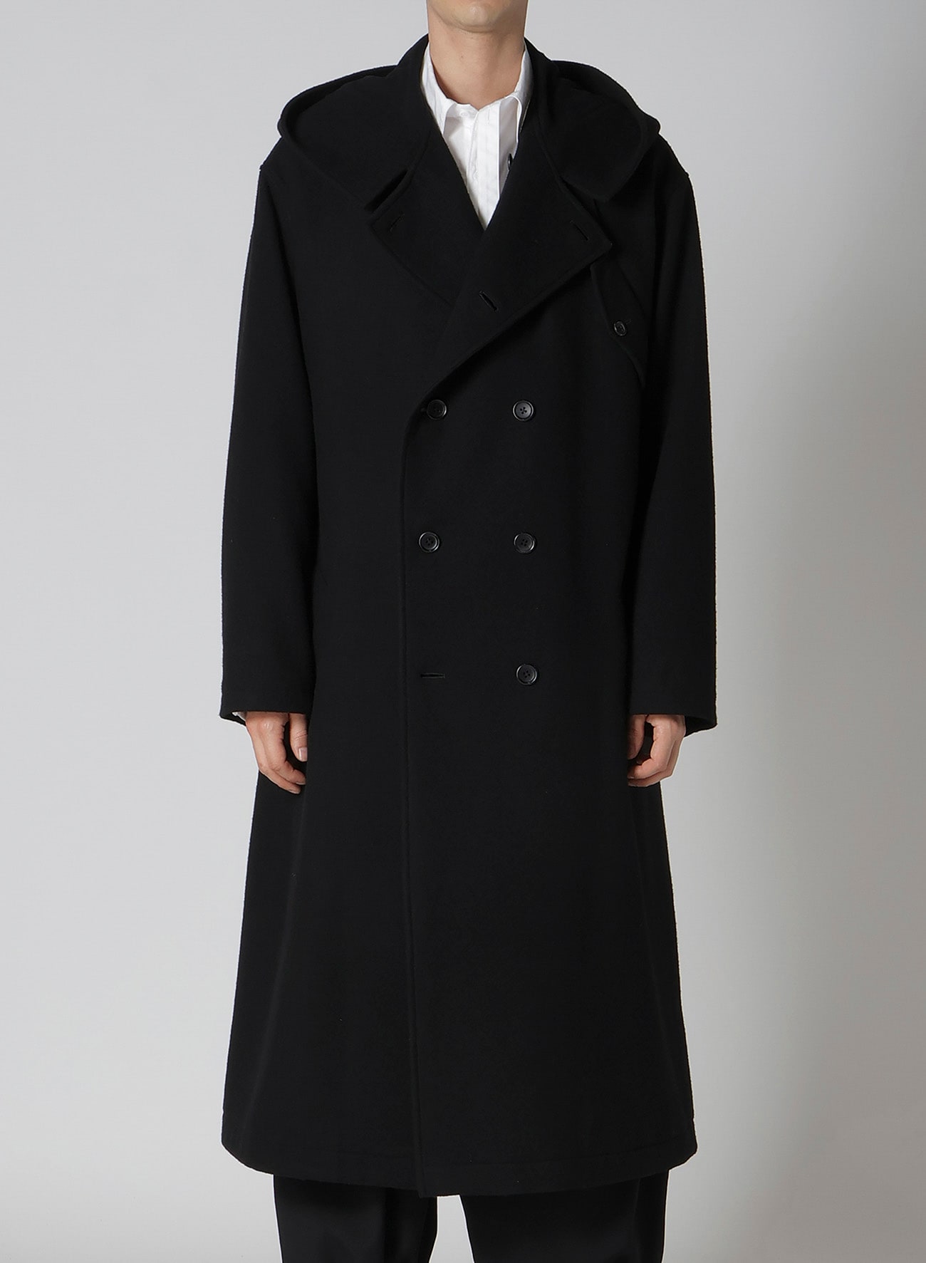 AIRY MOSSER W FRONT HOODED COAT