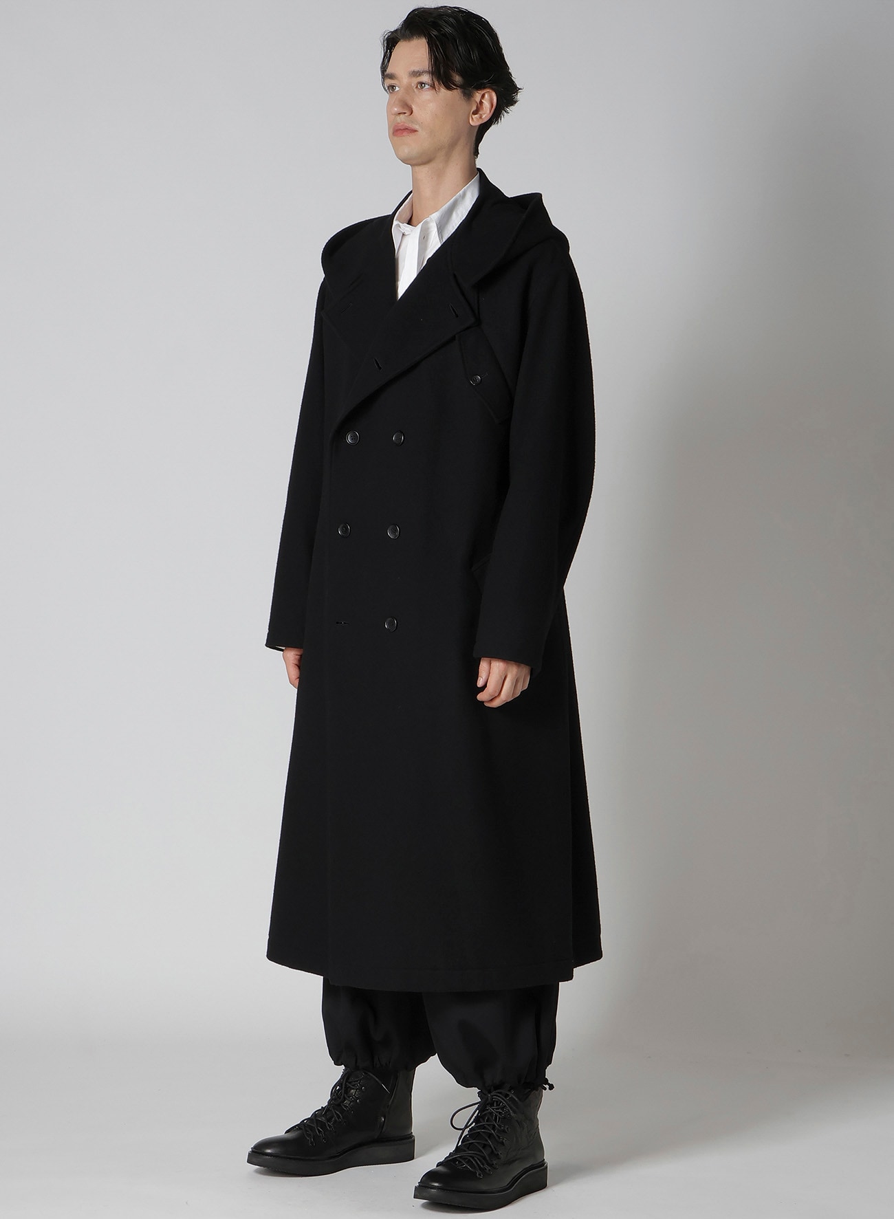 AIRY MOSSER W FRONT HOODED COAT