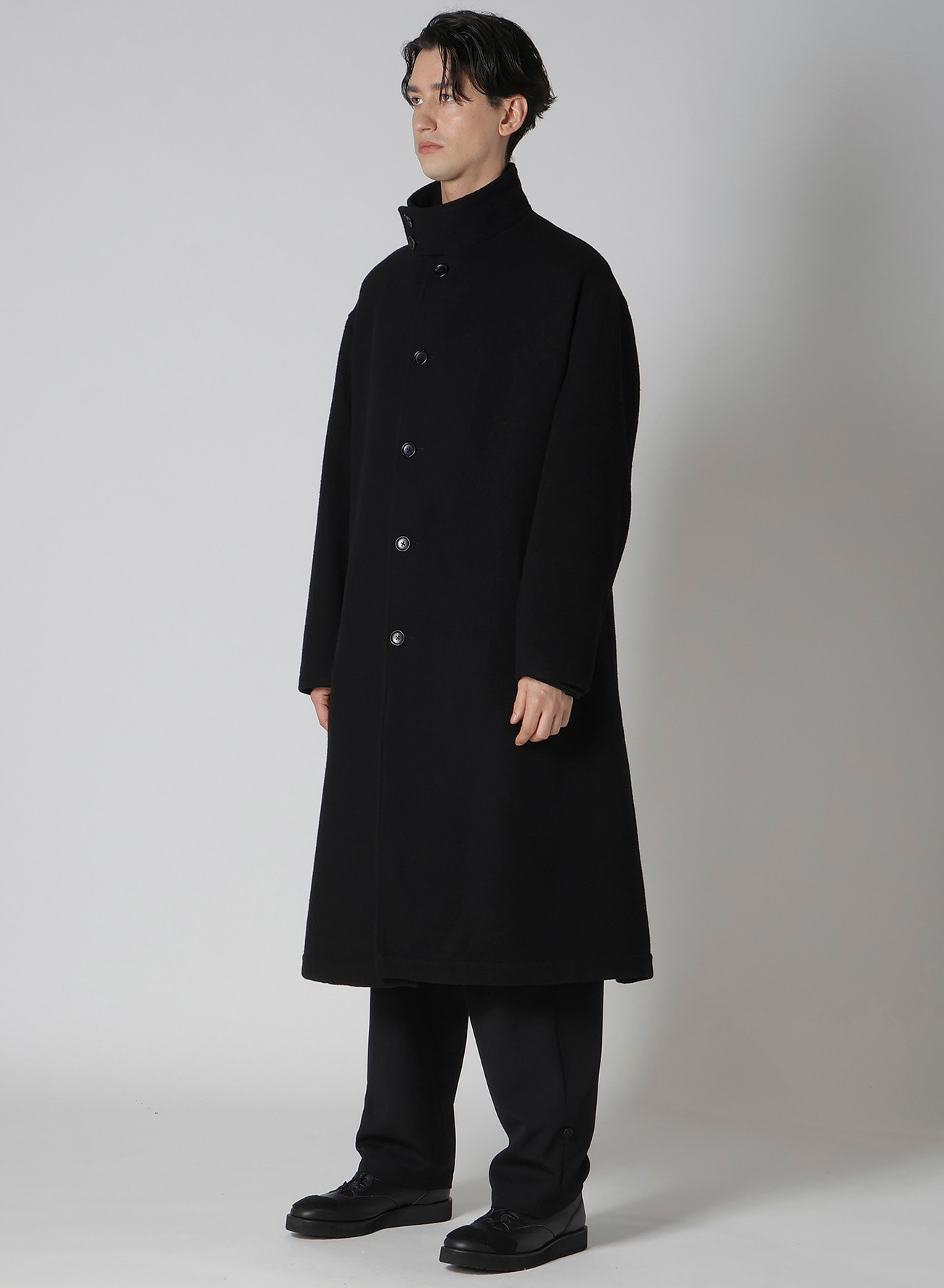 【10/16 10:00 Release】AIRY MOSSER STAND COLLAR COAT