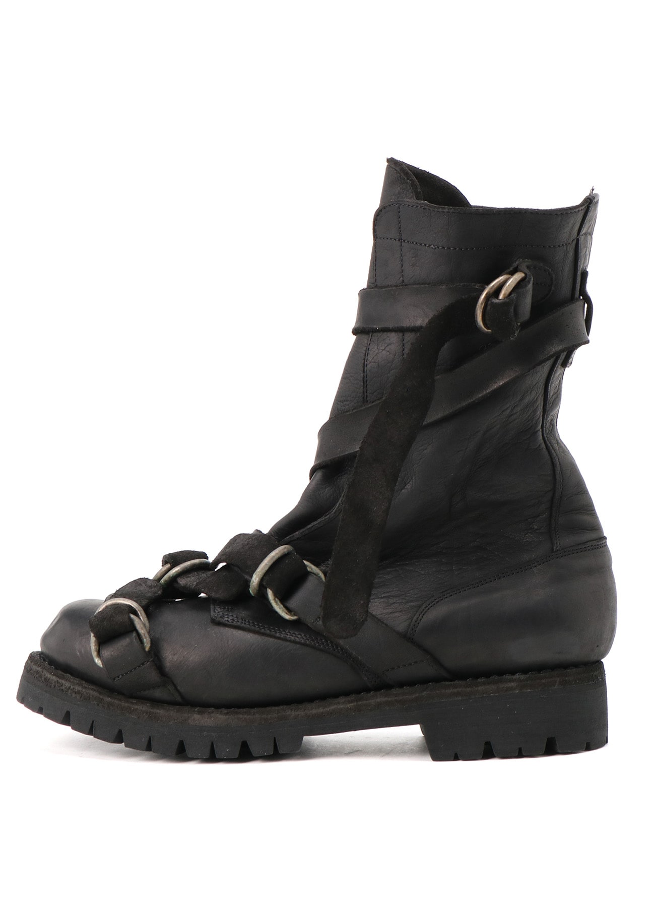 CARF GRAIN MILITARY BOOTS