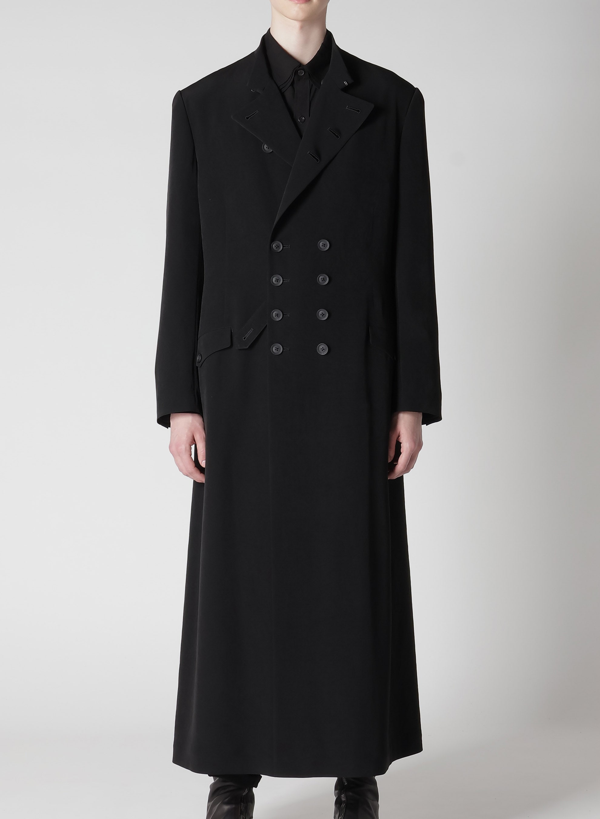 TA TUXEDO BELT LONG JACKET