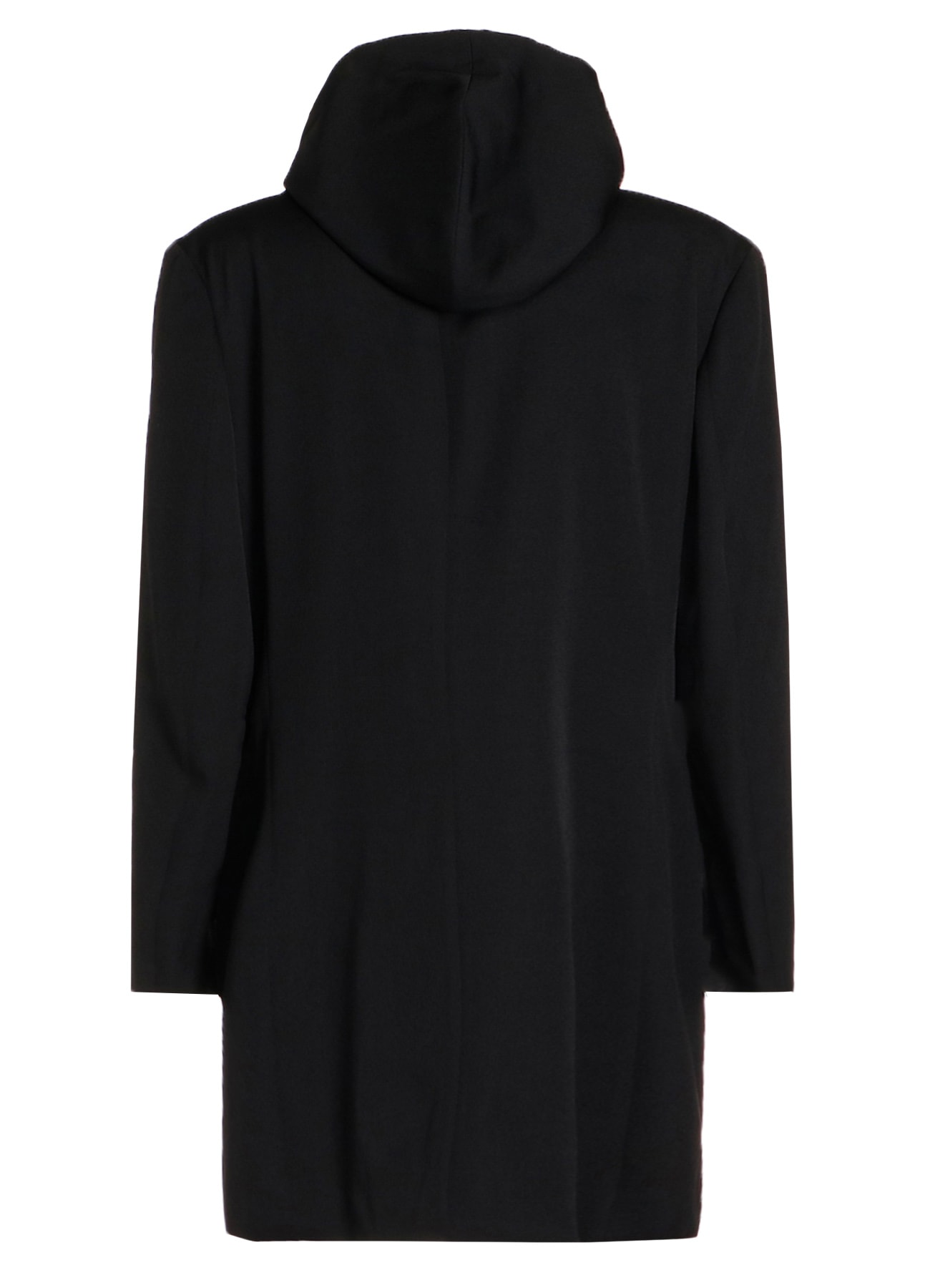 WOOL GABARDINE W HOODED JACKET(S BLACK): Yohji Yamamoto POUR HOMME｜THE SHOP YOHJI  YAMAMOTO