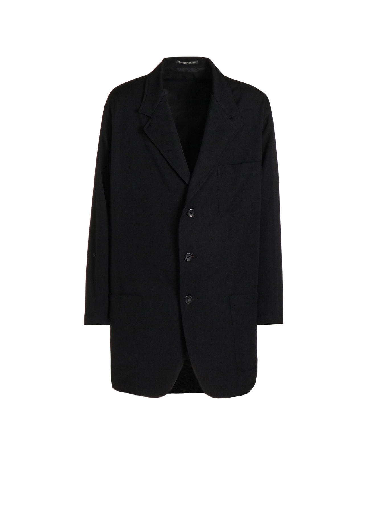 WOOL GABARDINE BLOUSON TAILORED JACKET