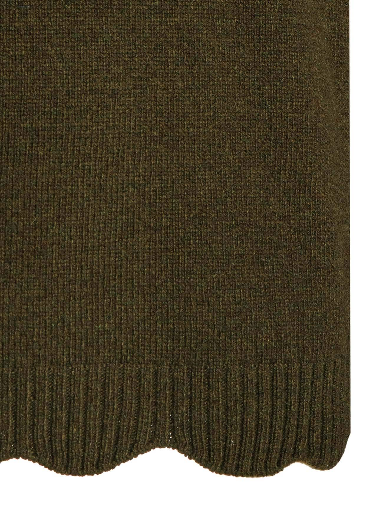 7G RIB TURTLE NECK KNIT