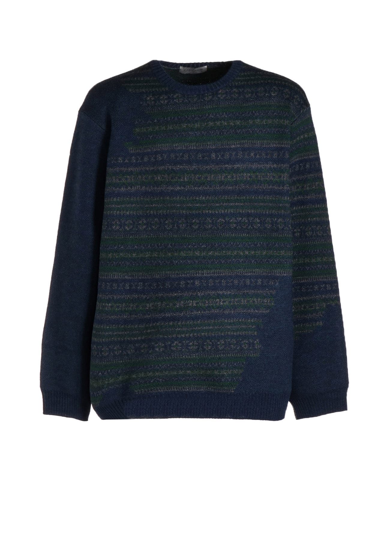 WORMHOLE ROUND NECK KNIT