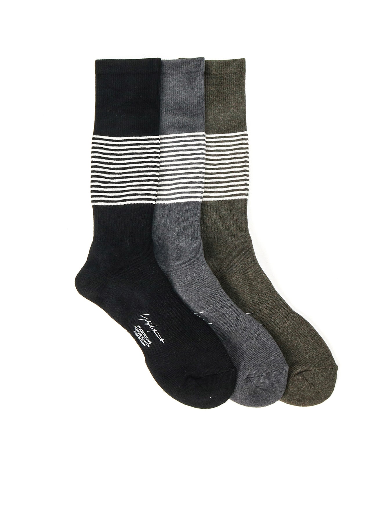 【7/6 10:00 Release】YARN DYED PILE STRIPES BOOTS SOCKS