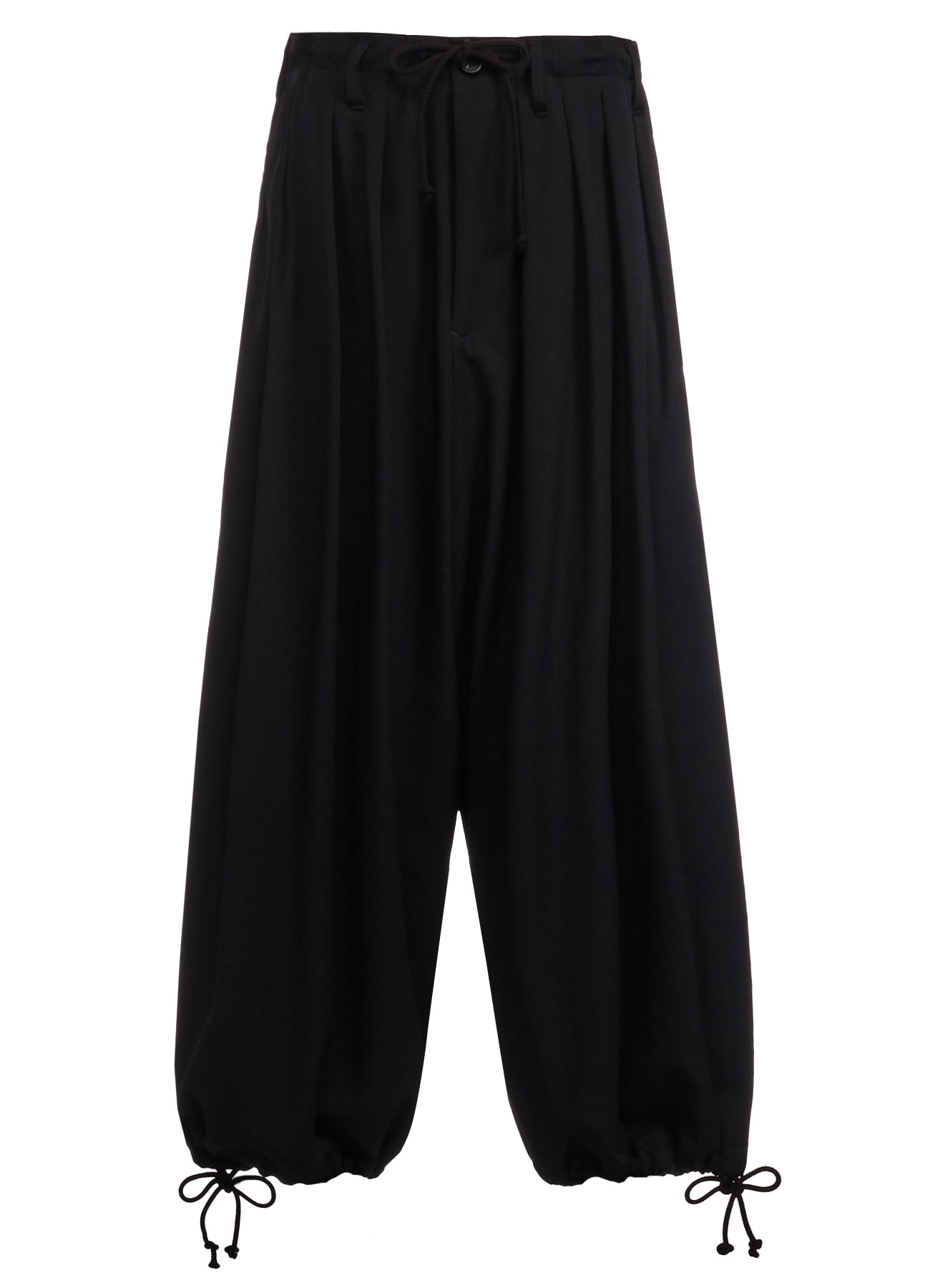 WOOL GABARDINE STANDARD BALLON PANTS