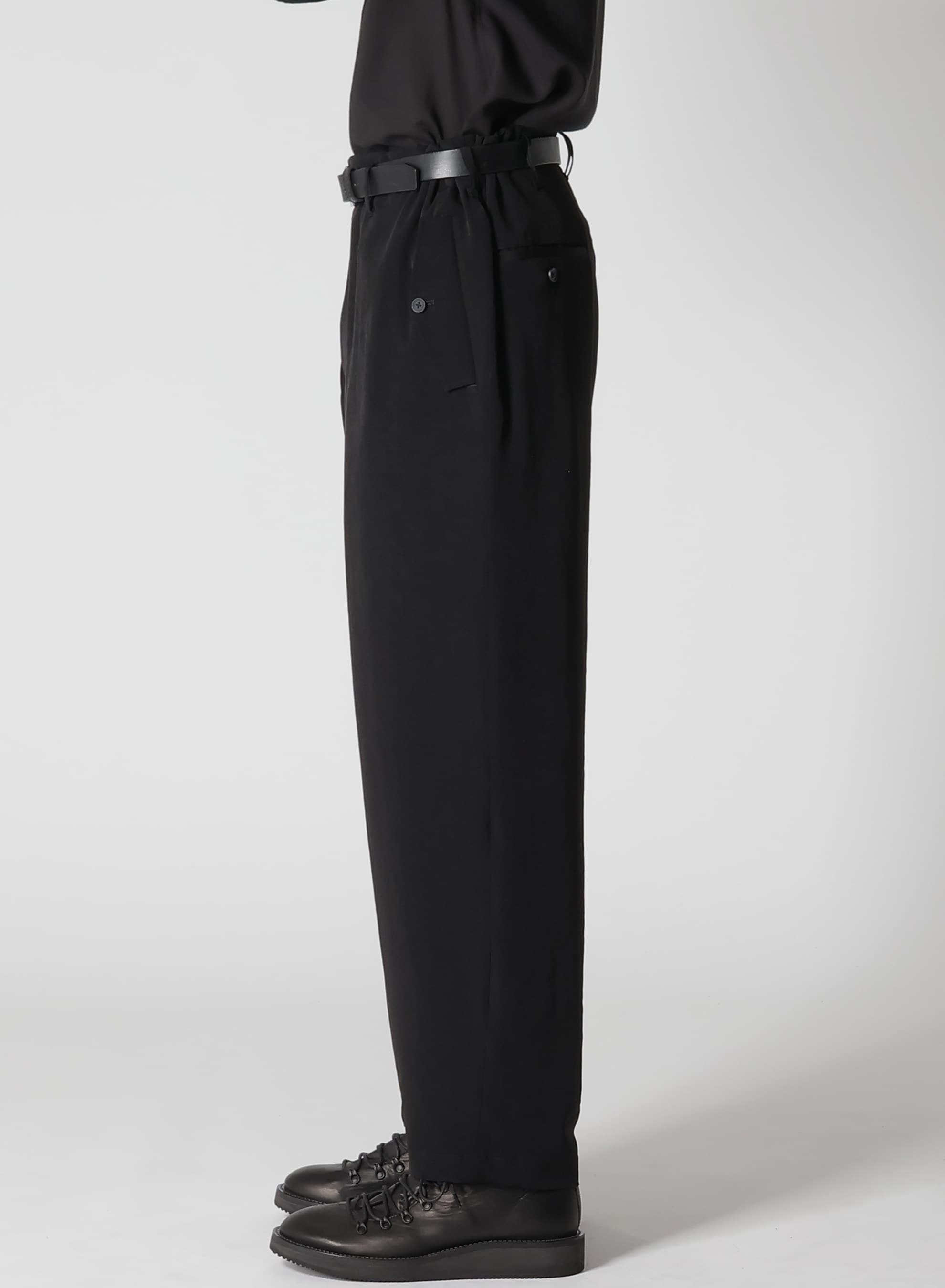 TA TUXEDO FLAP SIDE TUCK PANTS