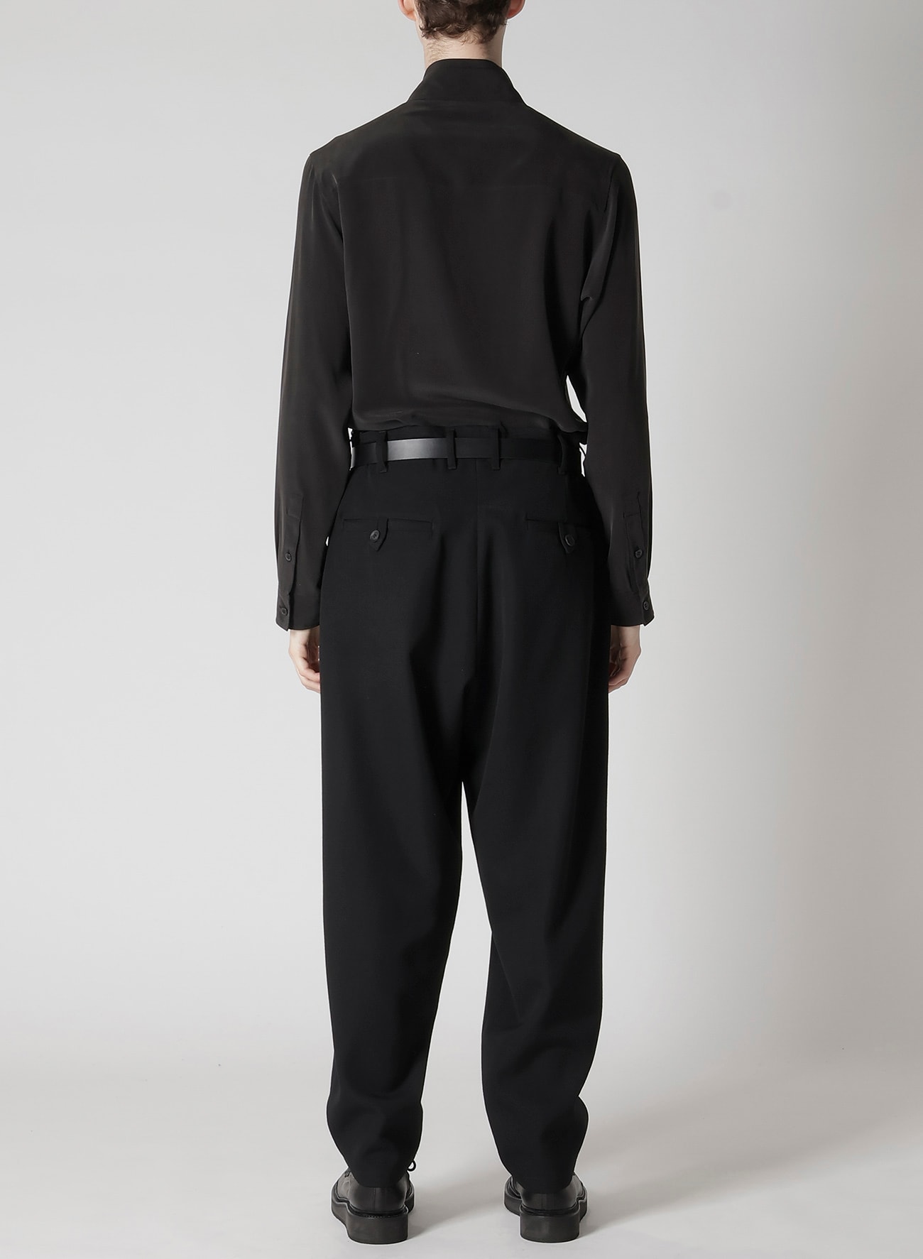 ARMY GABARDINE BACK LOOP TAB PANTS