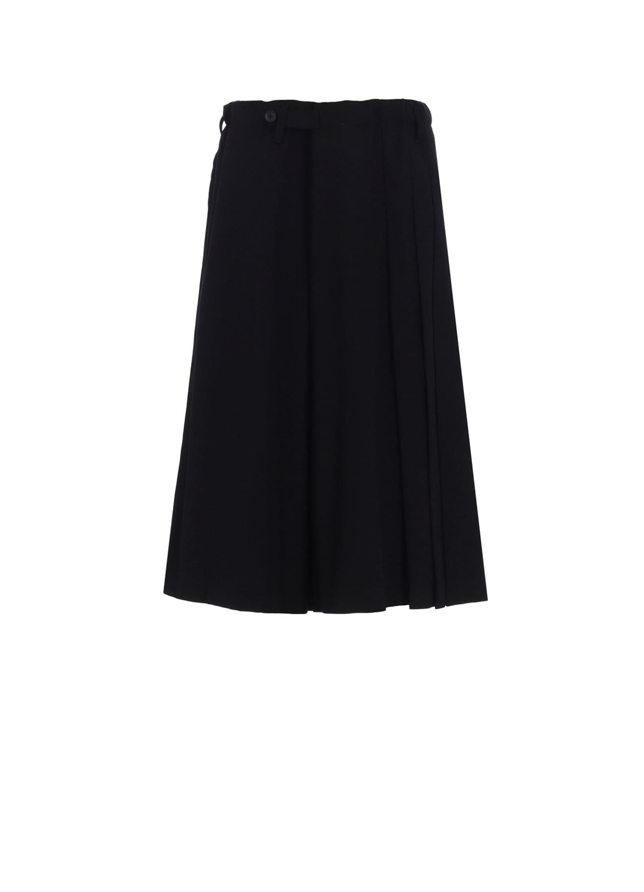 ARMY GABARDINE PLEATS SKIRT PANTS