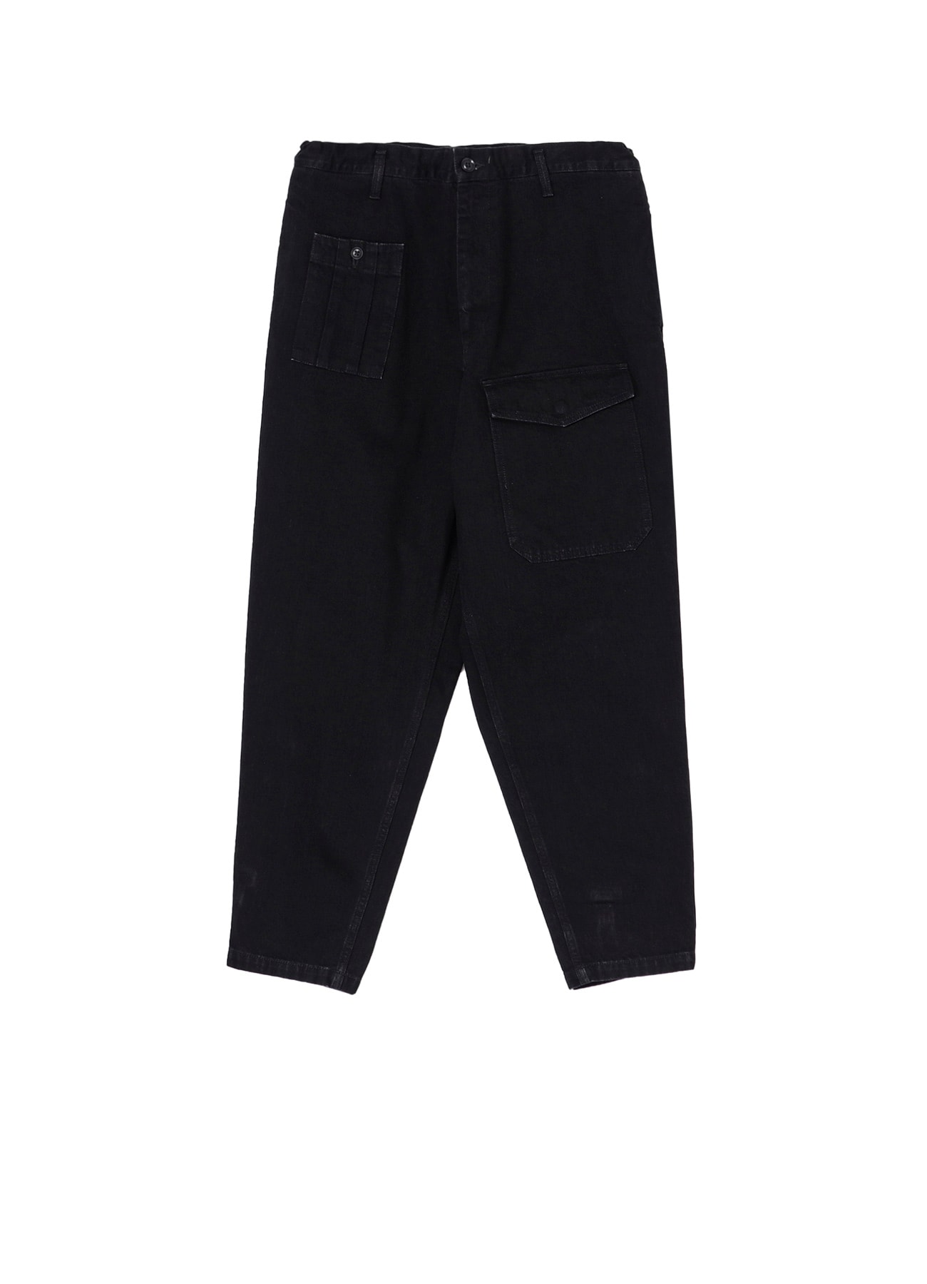 BLACK SCANDAL BK DENIM NO TUCK WORK PANTS