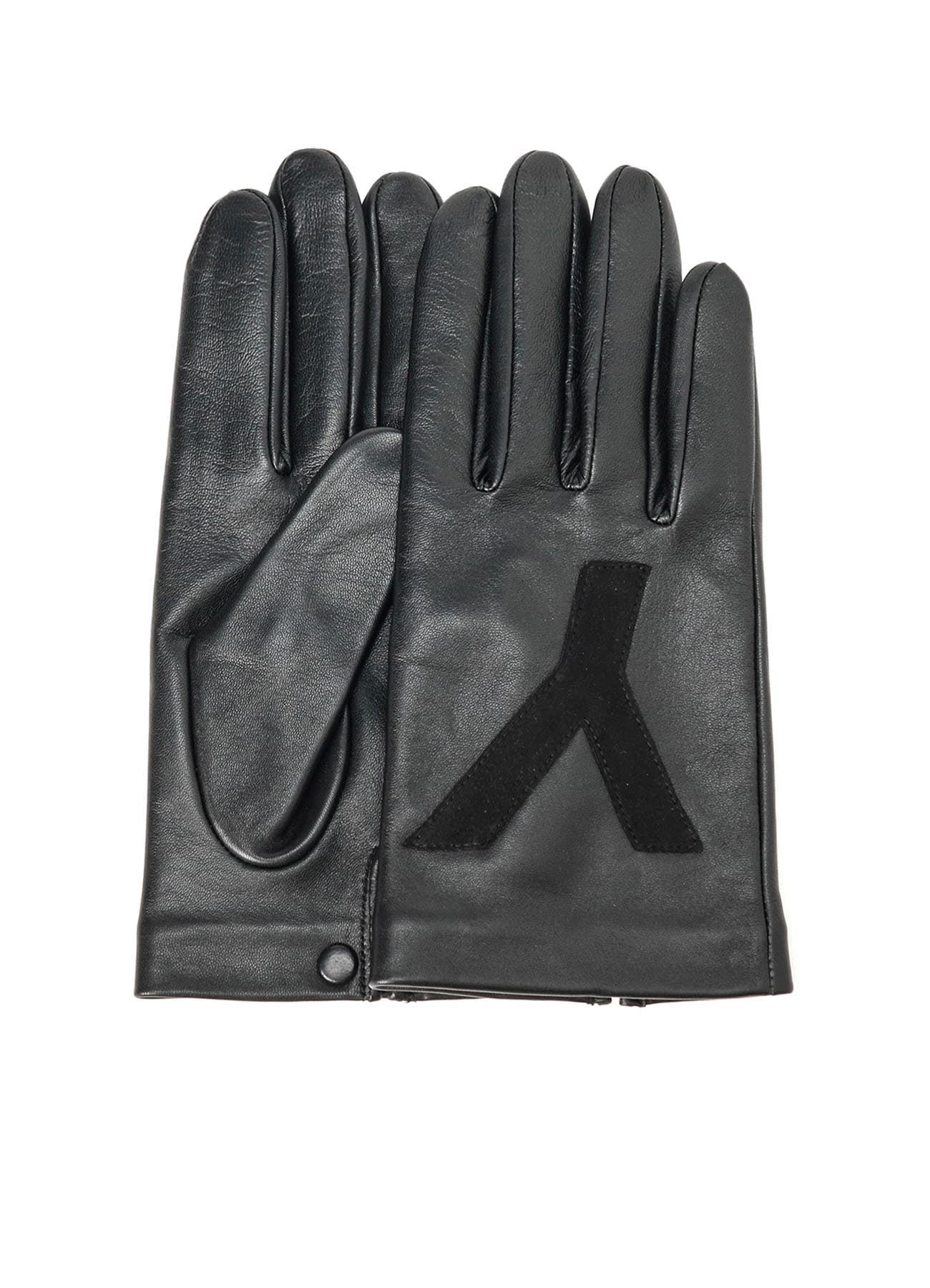 G LAMB SHORT GLOVES WITH STRAP