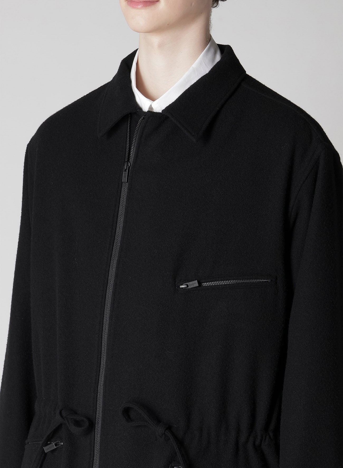 AIRY MOSSER ZIPPER BLOUSON