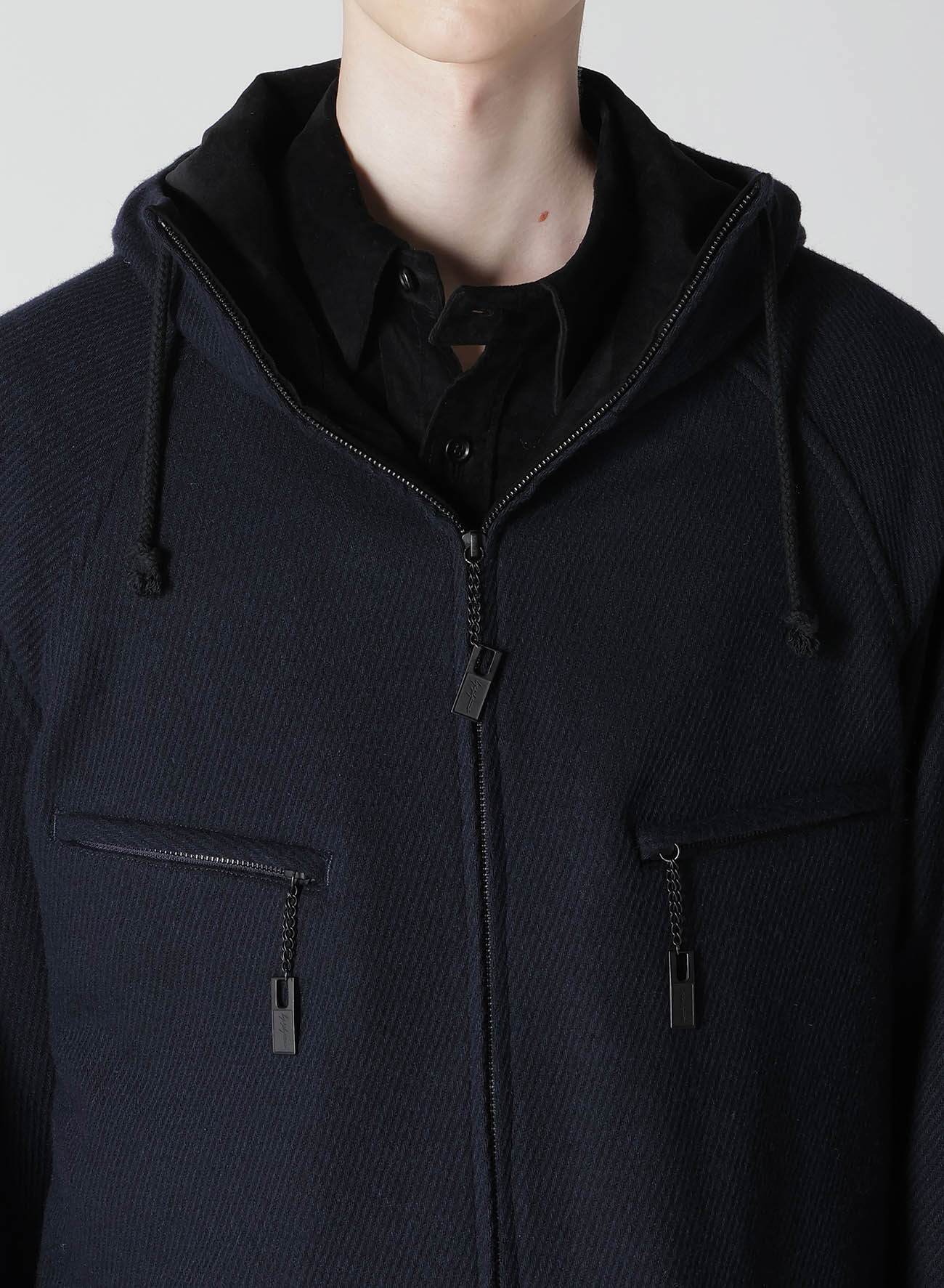 HOODED YORK SLEEVE BLOUSON