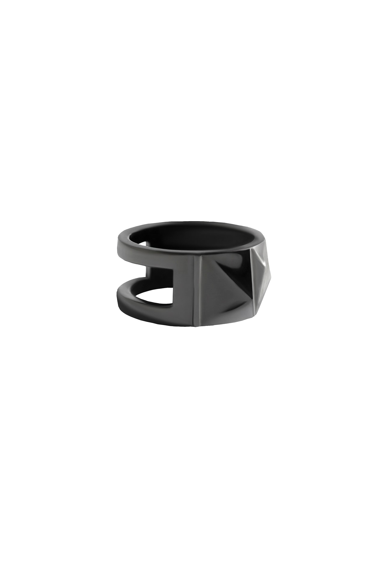 【1/11 10:00 Release】SV925/BKRUTH BUMPY RING/BLACK