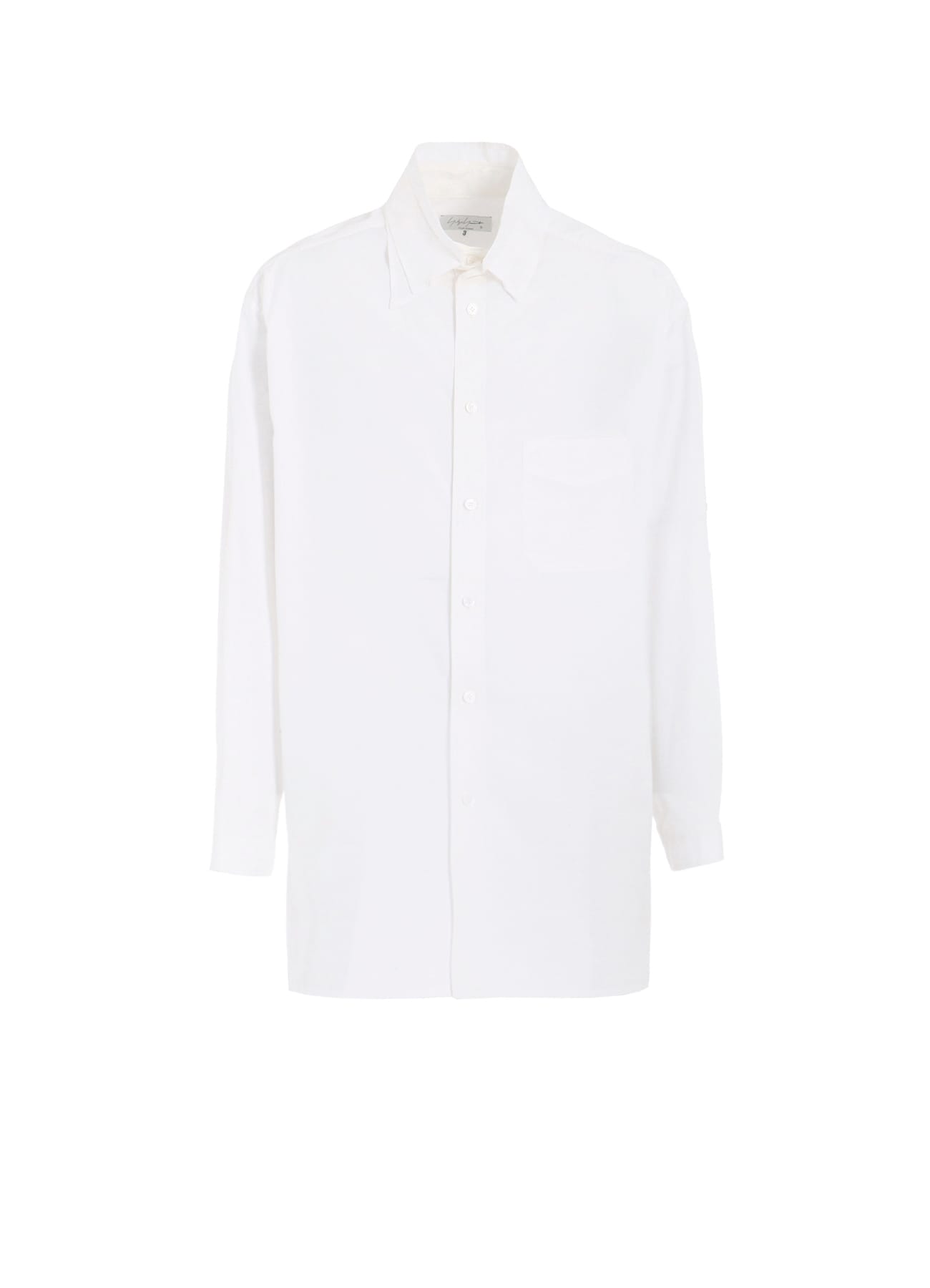 CHAIN STITCH BROAD SPARE TRIPLE COLLAR BLOUSE