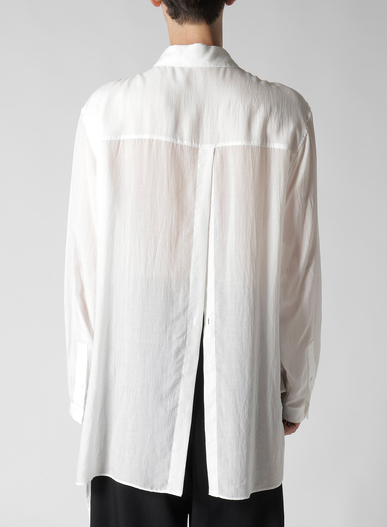 【1/11 10:00 Release】60 CELLULOSE LOAN UNBALANCED COLLAR BLOUSE