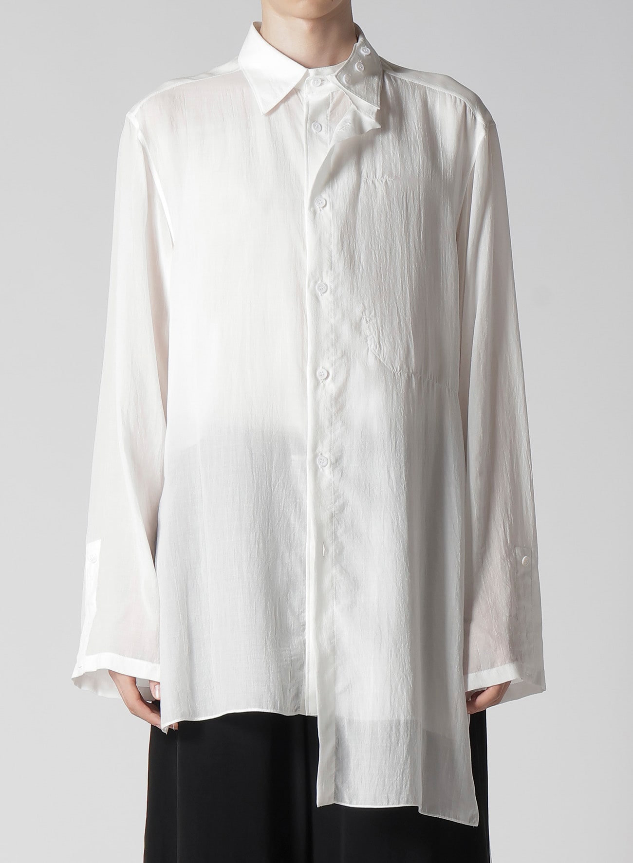 【1/11 10:00 Release】60 CELLULOSE LOAN L DOUBLE LAYERED BLOUSE