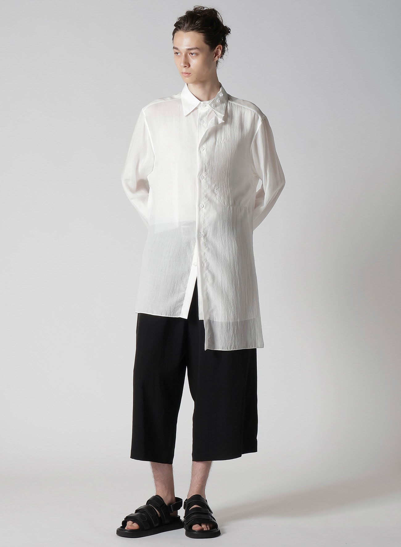 【1/11 10:00 Release】60 CELLULOSE LOAN L DOUBLE LAYERED BLOUSE