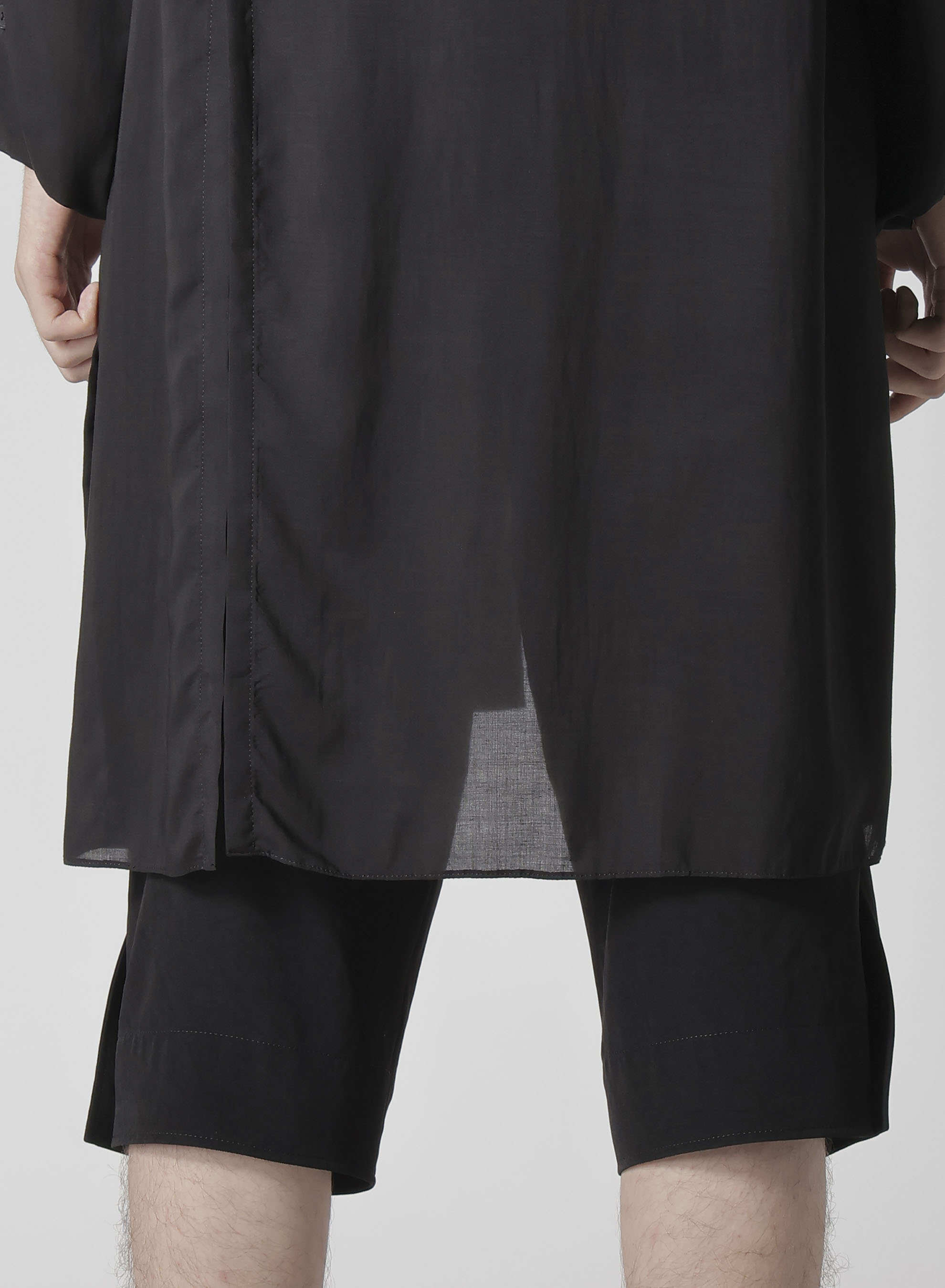 80 MODAL LOAN ASYMMETRY STAND BLOUSE
