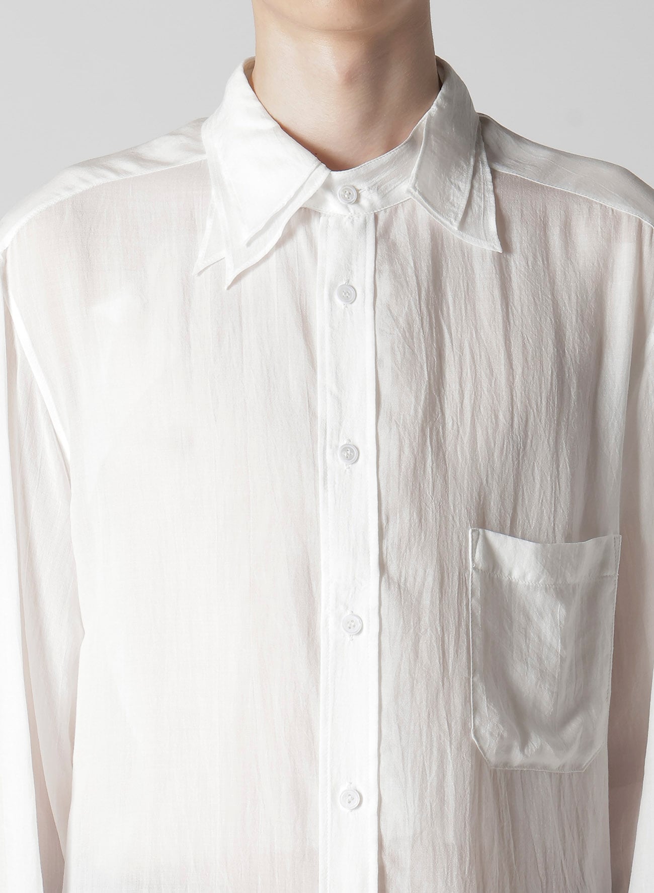 【1/11 10:00 Release】60 CELLULOSE LOAN TRIPLE COLLAR SHIRT