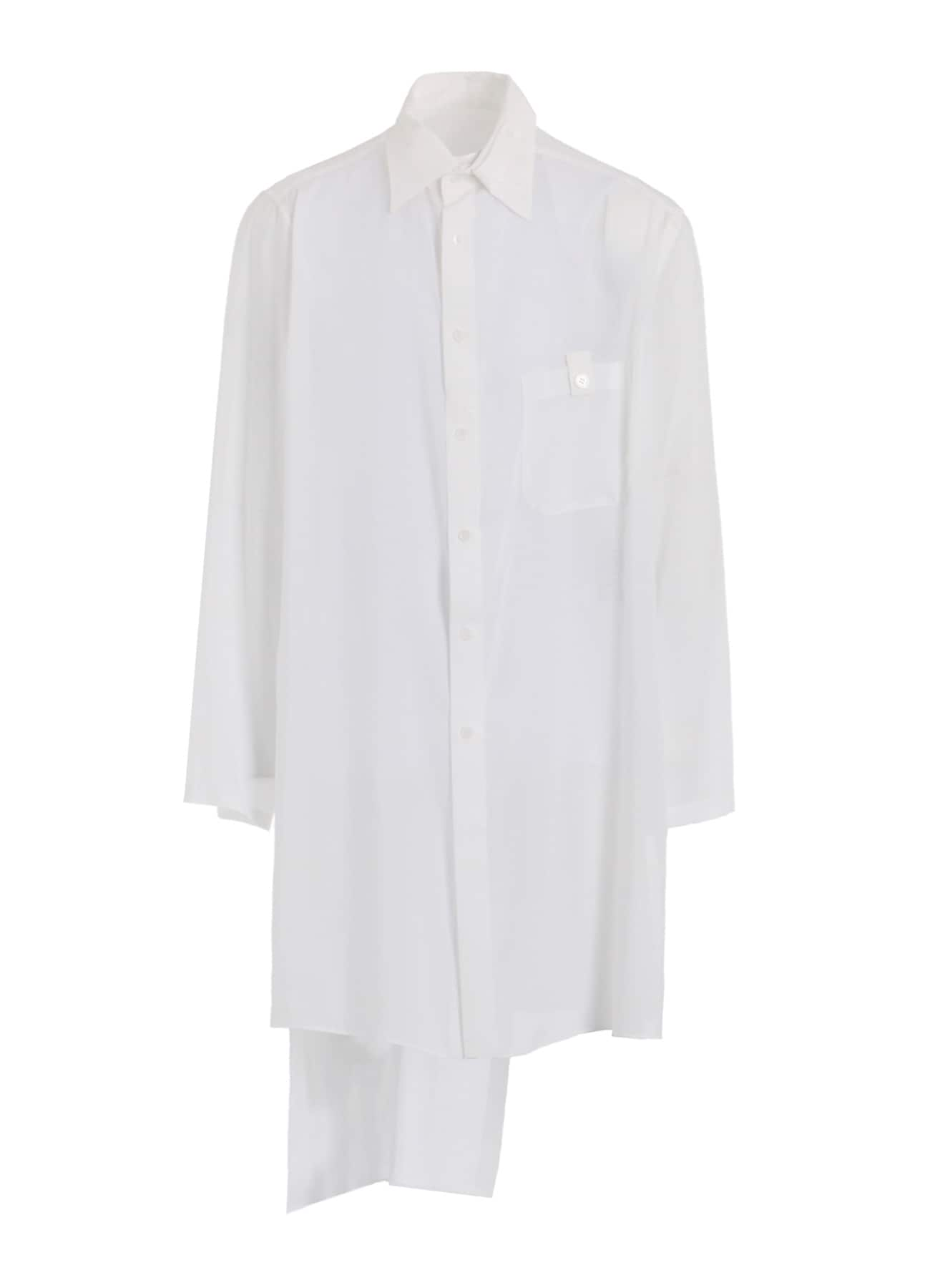 【1/11 10:00 Release】WHITE 80 MODAL LAWN TAB DETAIL BLOUSE