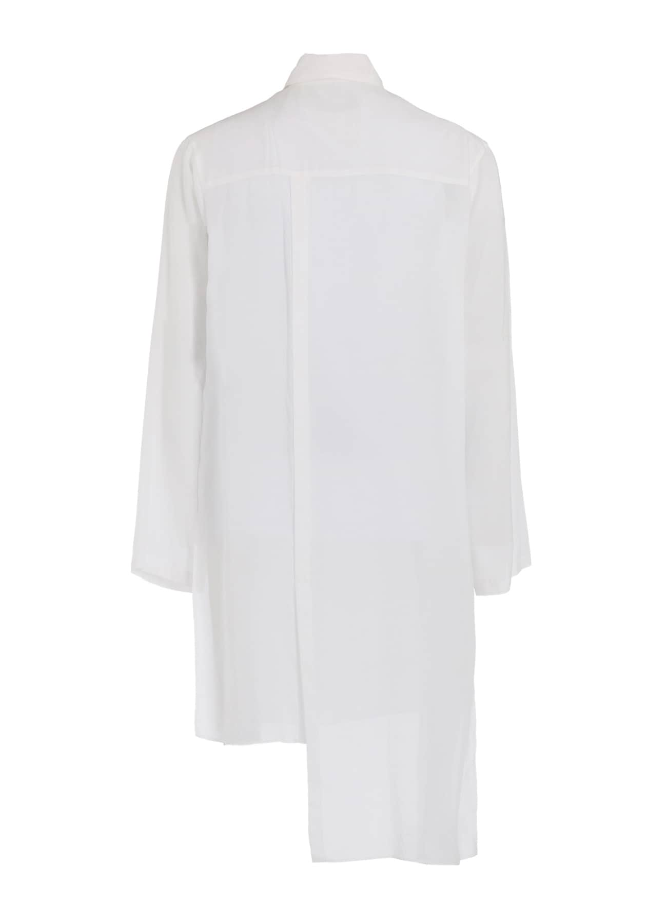 【1/11 10:00 Release】WHITE 80 MODAL LAWN TAB DETAIL BLOUSE