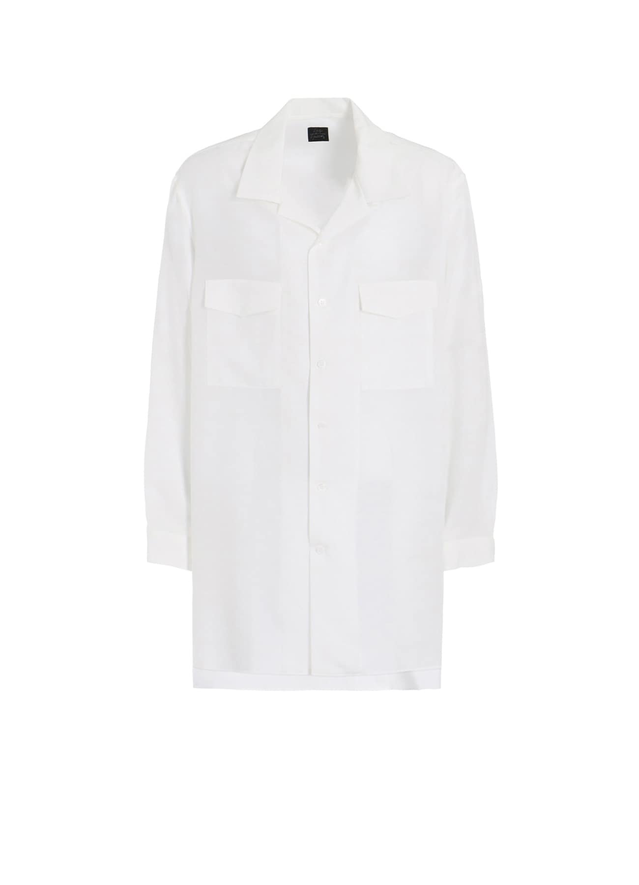 SUIT CELLULOSE POPLIN CDH OPEN COLLAR SHIRT