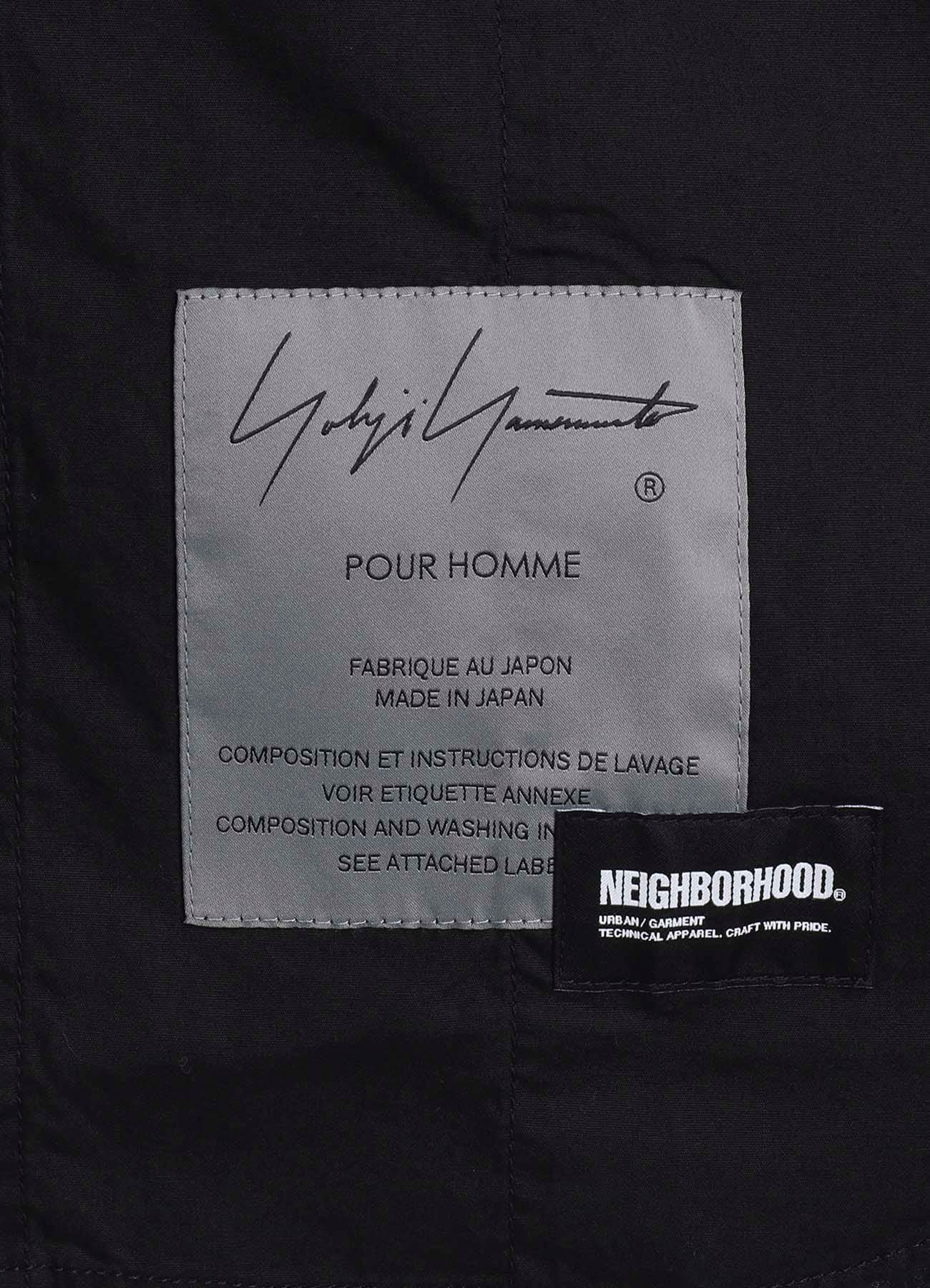 Yohji Yamamoto x NEIGHBORHOOD PRINT SHIRT LS