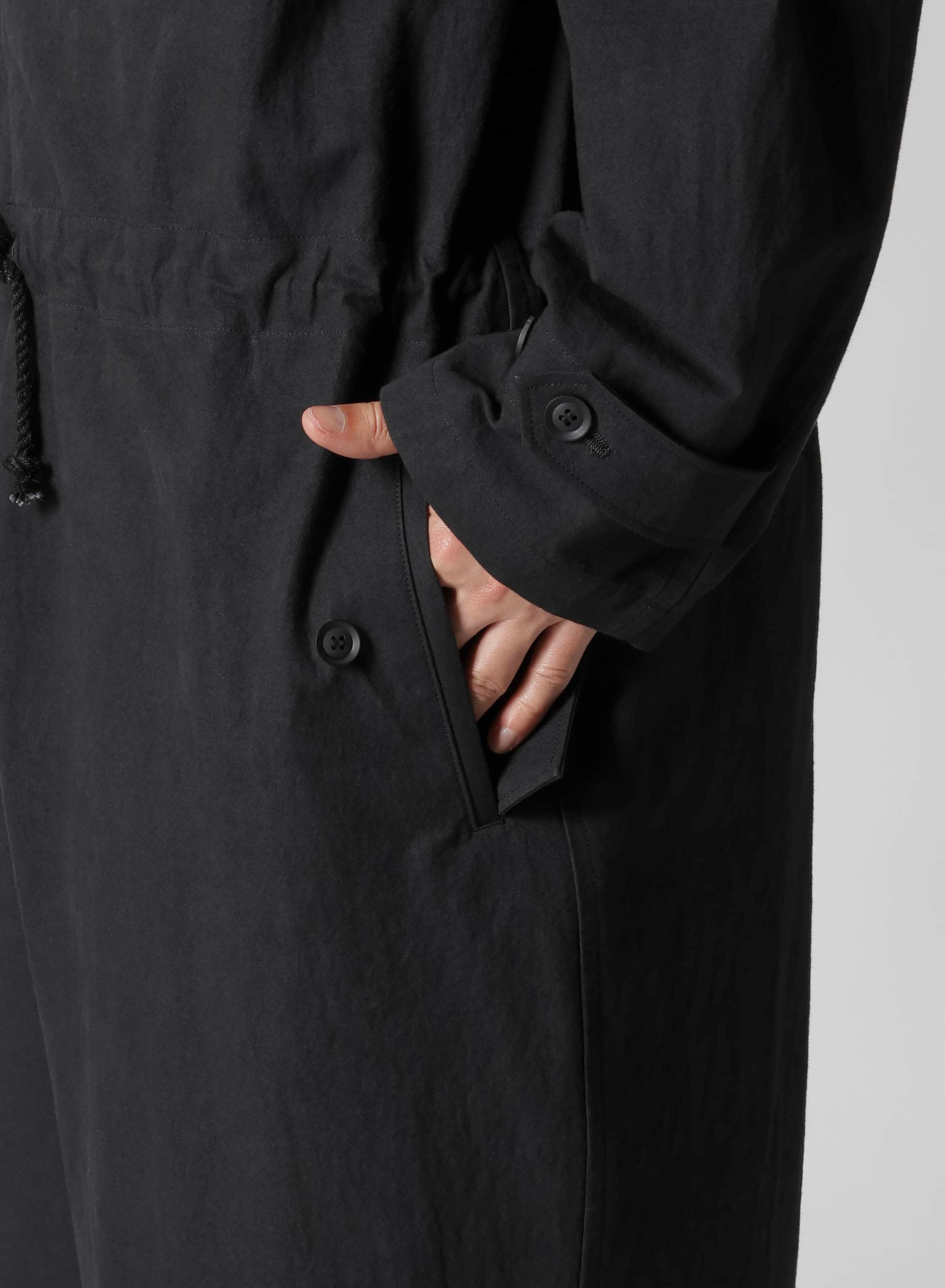 C/ZAZA CLOTH DOUBLE PLACKET JUMPSUIT