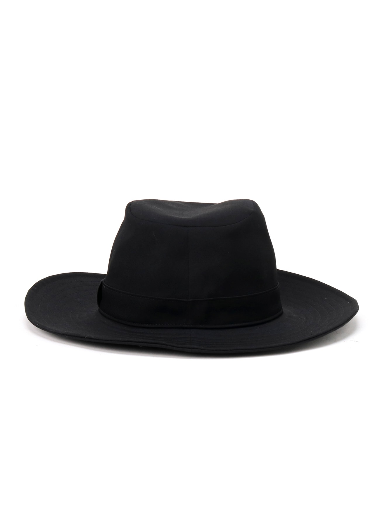 WOOL GABARDINE WIDE MIDDLE BRIM HAT