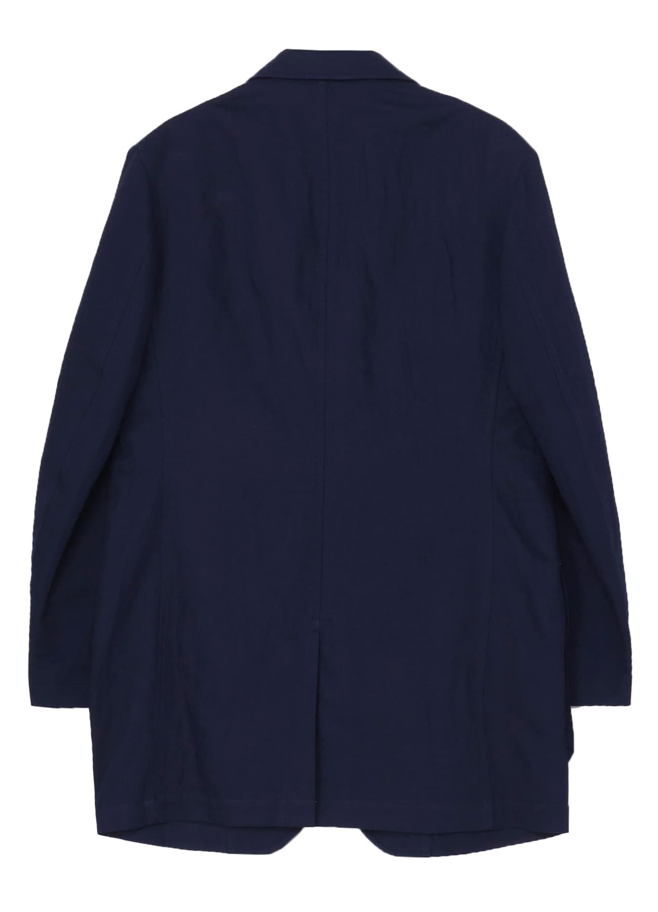 INDIGO DYEING COTTON LINEN BOX POCKET JACKET