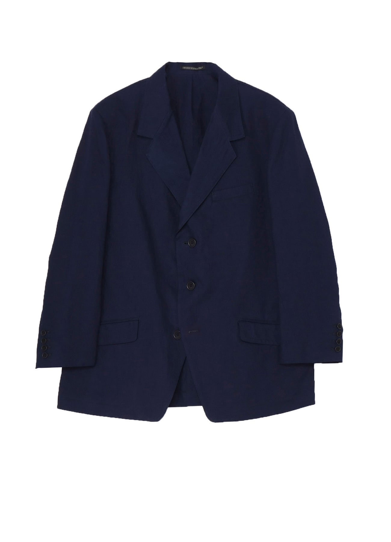 【4/23 10:00 Release】INDIGO DYEING COTTON LINEN 3BUTTONS JACKET