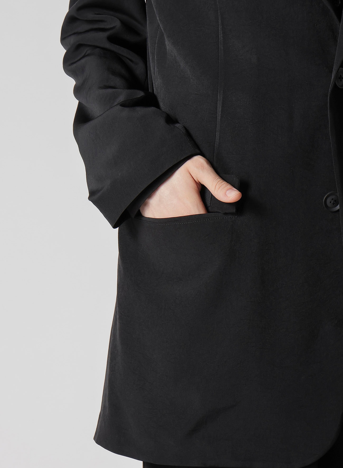 TA TUXEDO LEFT SEAM ZIPPER JACKET