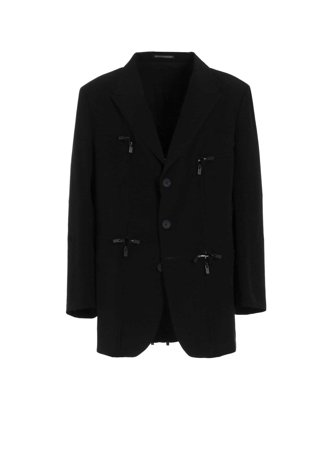 TA TUXEDO ZIP DETAIL JACKET