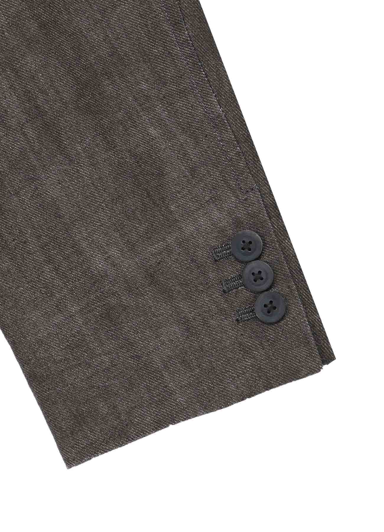 INK DYED TWILL OUT POCKET JACKET