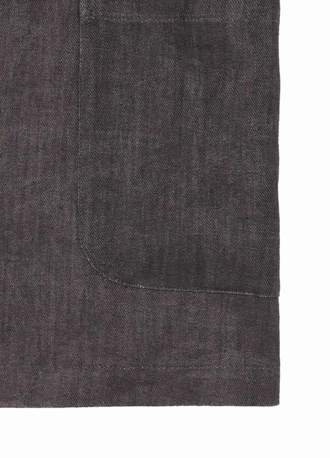 INK DYED TWILL OUT POCKET JACKET