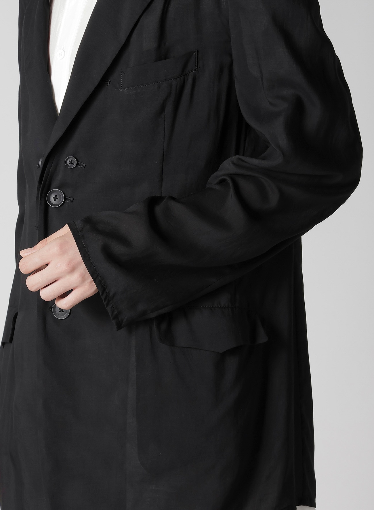 【1/11 10:00 Release】80 MODAL LOAN DETACHABLE COLLAR JACKET