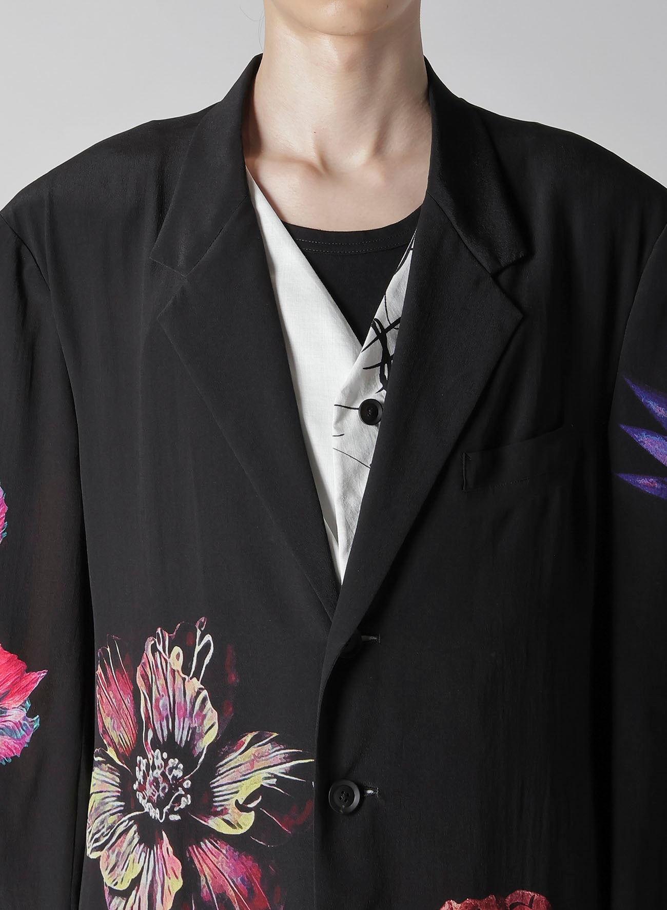 【1/11 10:00 Release】FLOWER PRINT JACKET