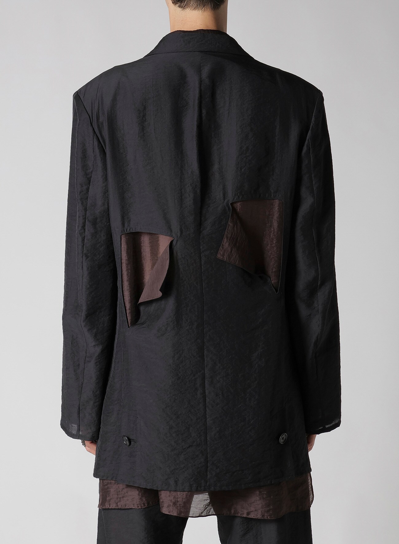 Ry/Ny/Cu LAWN CUT-OFF DETAIL JACKET