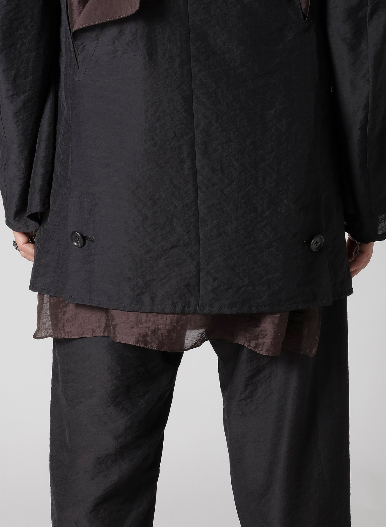 Ry/Ny/Cu LAWN CUT-OFF DETAIL JACKET