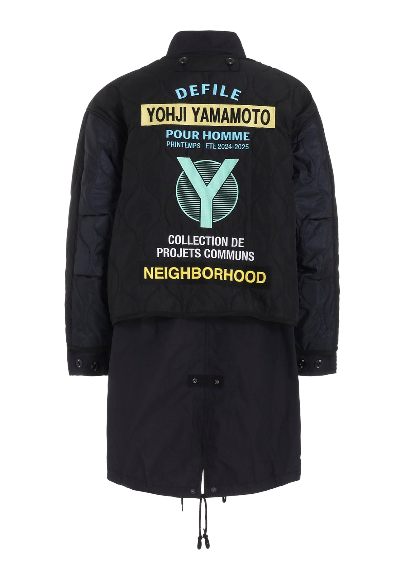 Yohji Yamamoto x NEIGHBORHOOD FIELD PARKA SHELL&LINER