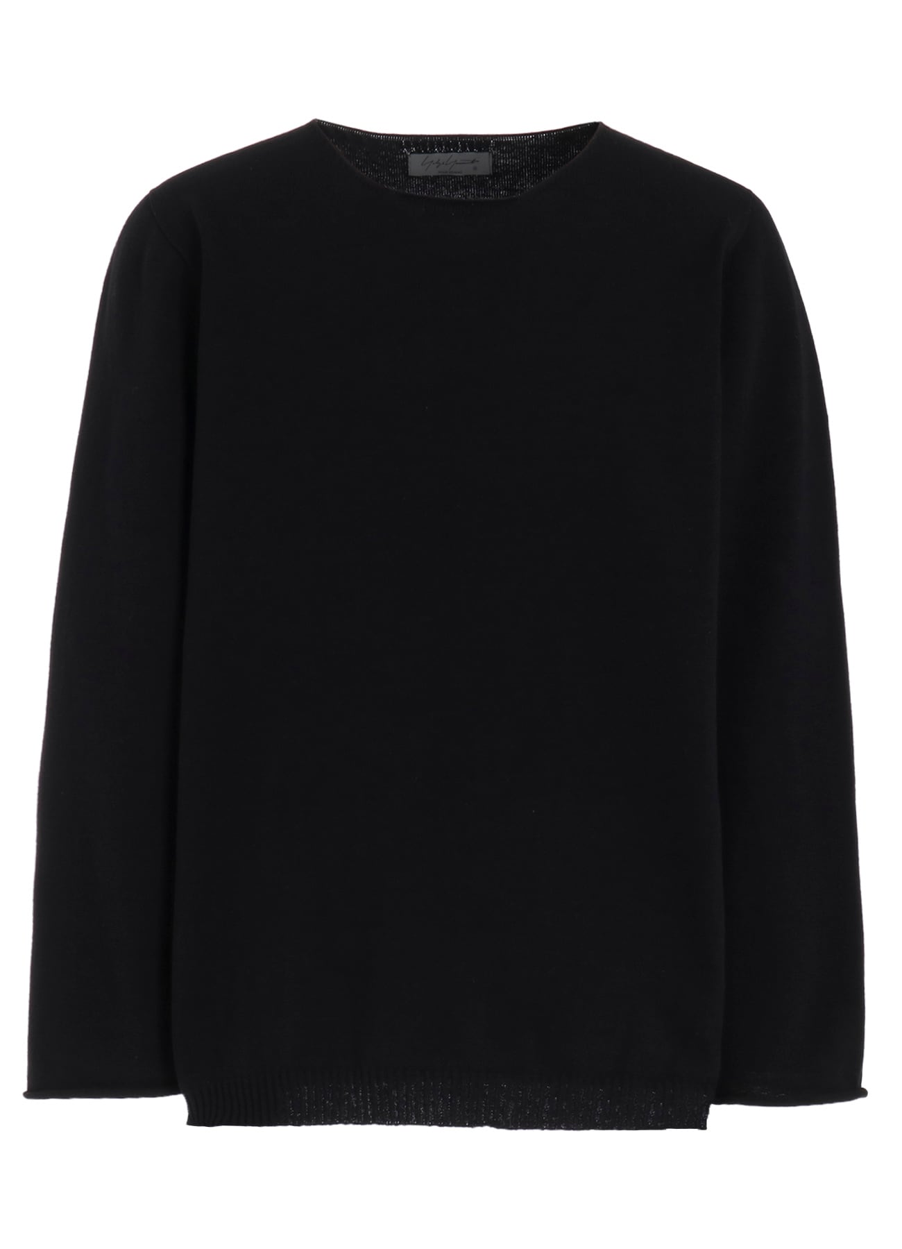 ROUND NECK KNIT WITH EMBROIDERY