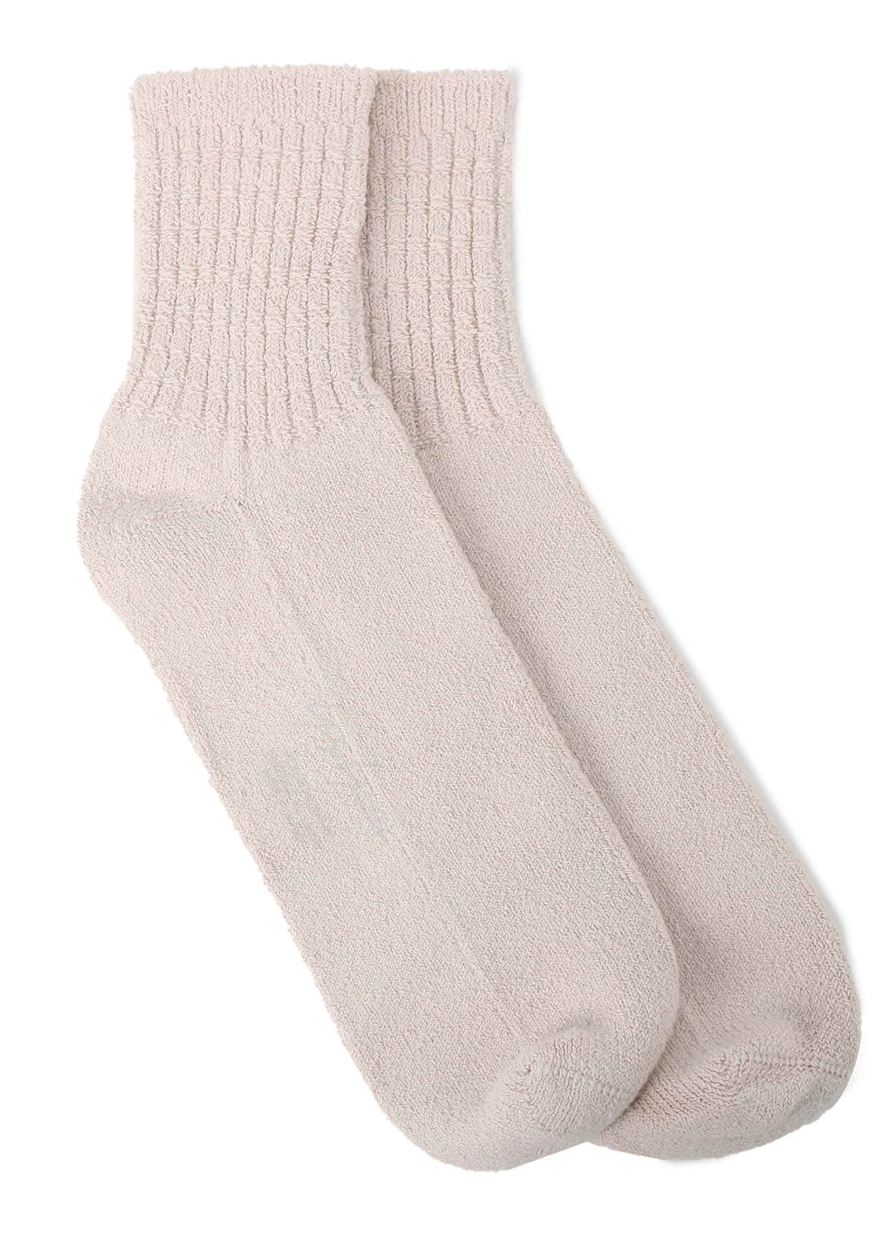 【1/11 10:00 Release】1/28 RAW SILK ANKLE RIB SOCKS