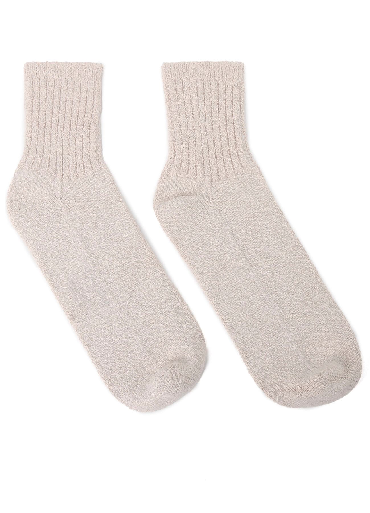 【1/11 10:00 Release】1/28 RAW SILK ANKLE RIB SOCKS