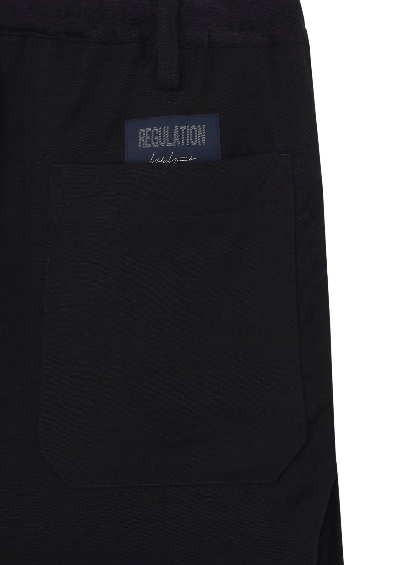 REGULATION CELLULOSE GABARDINE RIB FLAPPOCKET PANTS