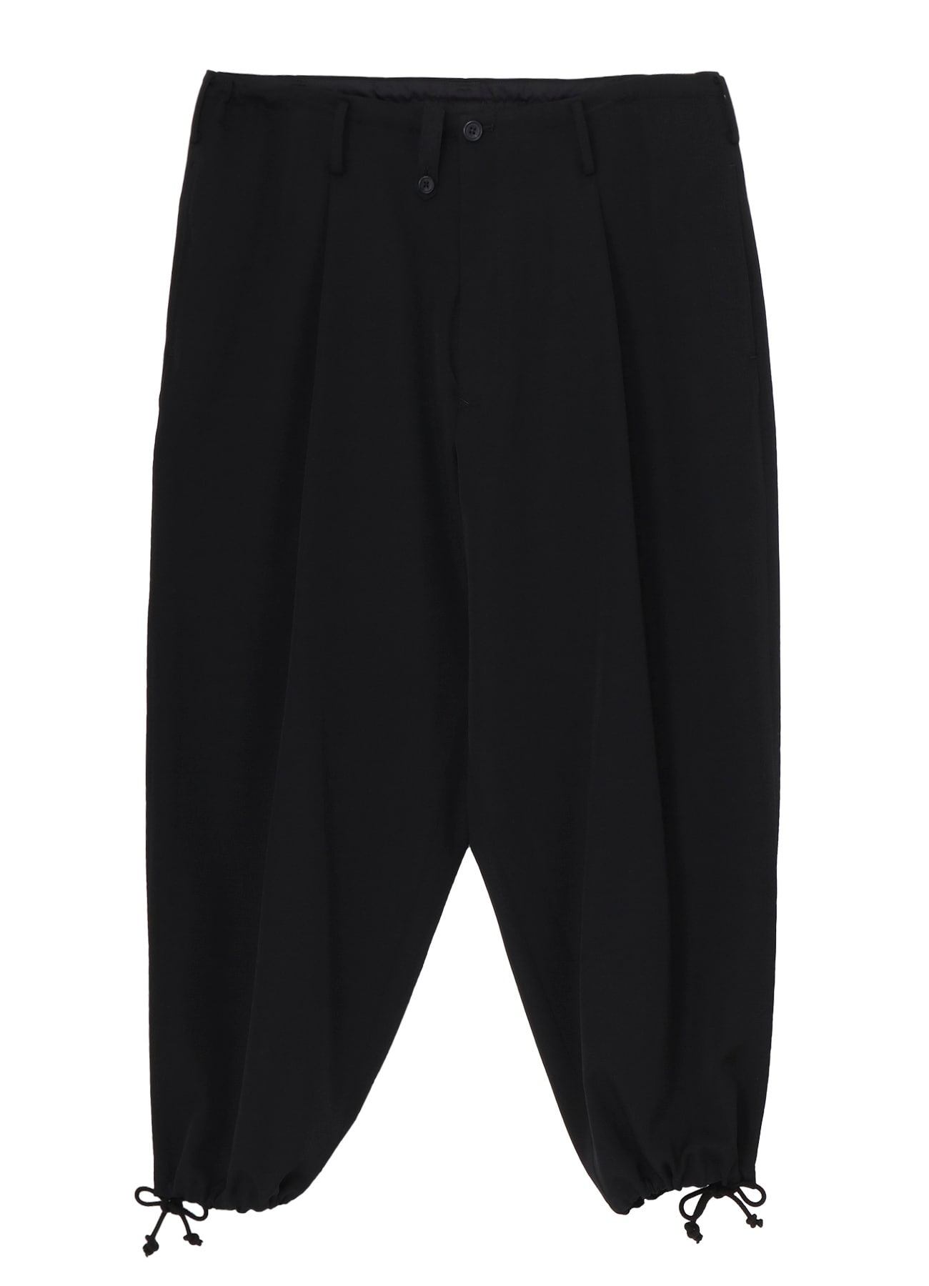 WOOL GABARDINE NEW STANDARD 2TUCKS STRING PANTS