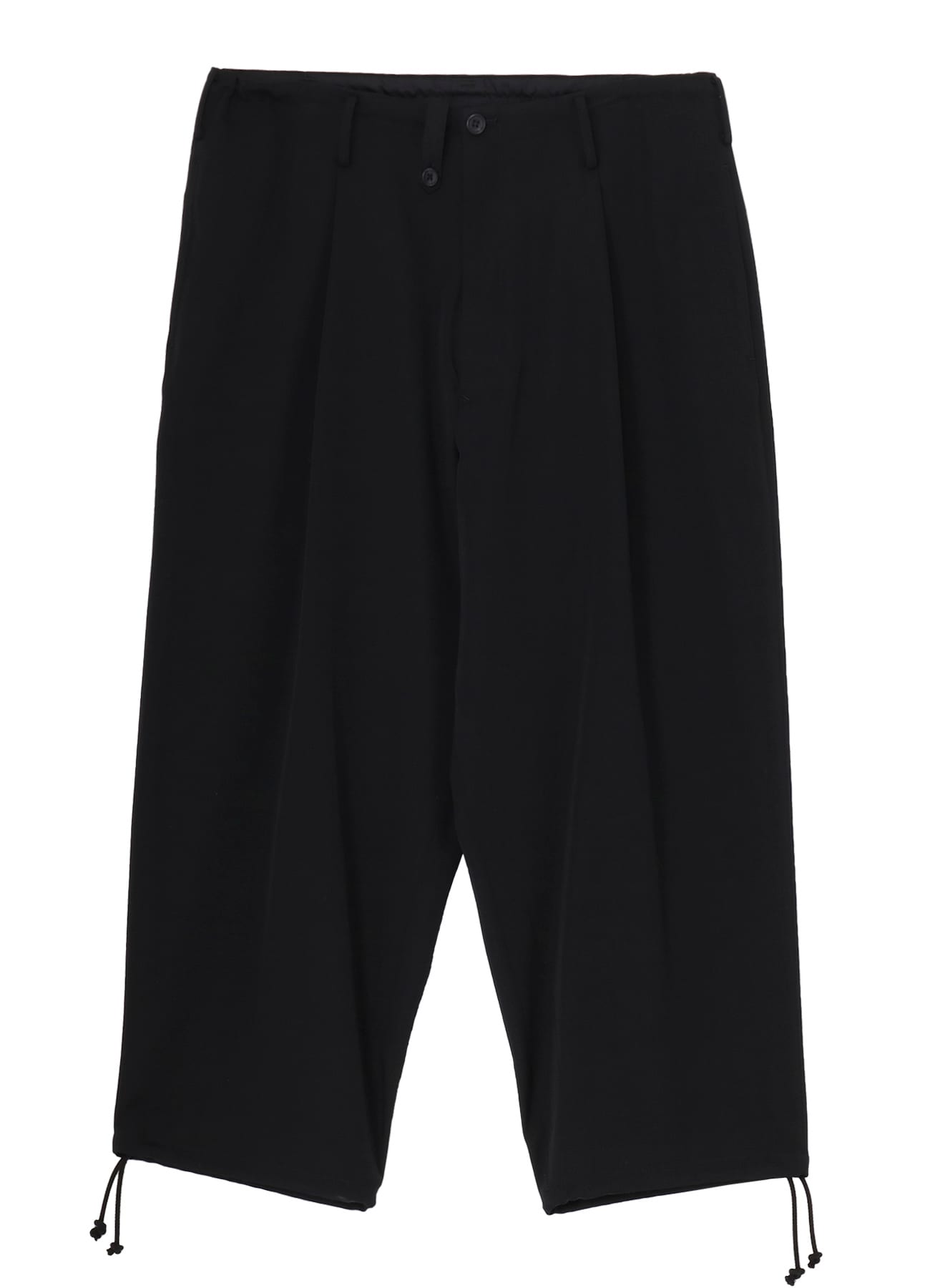 WOOL GABARDINE NEW STANDARD 2TUCKS STRING PANTS