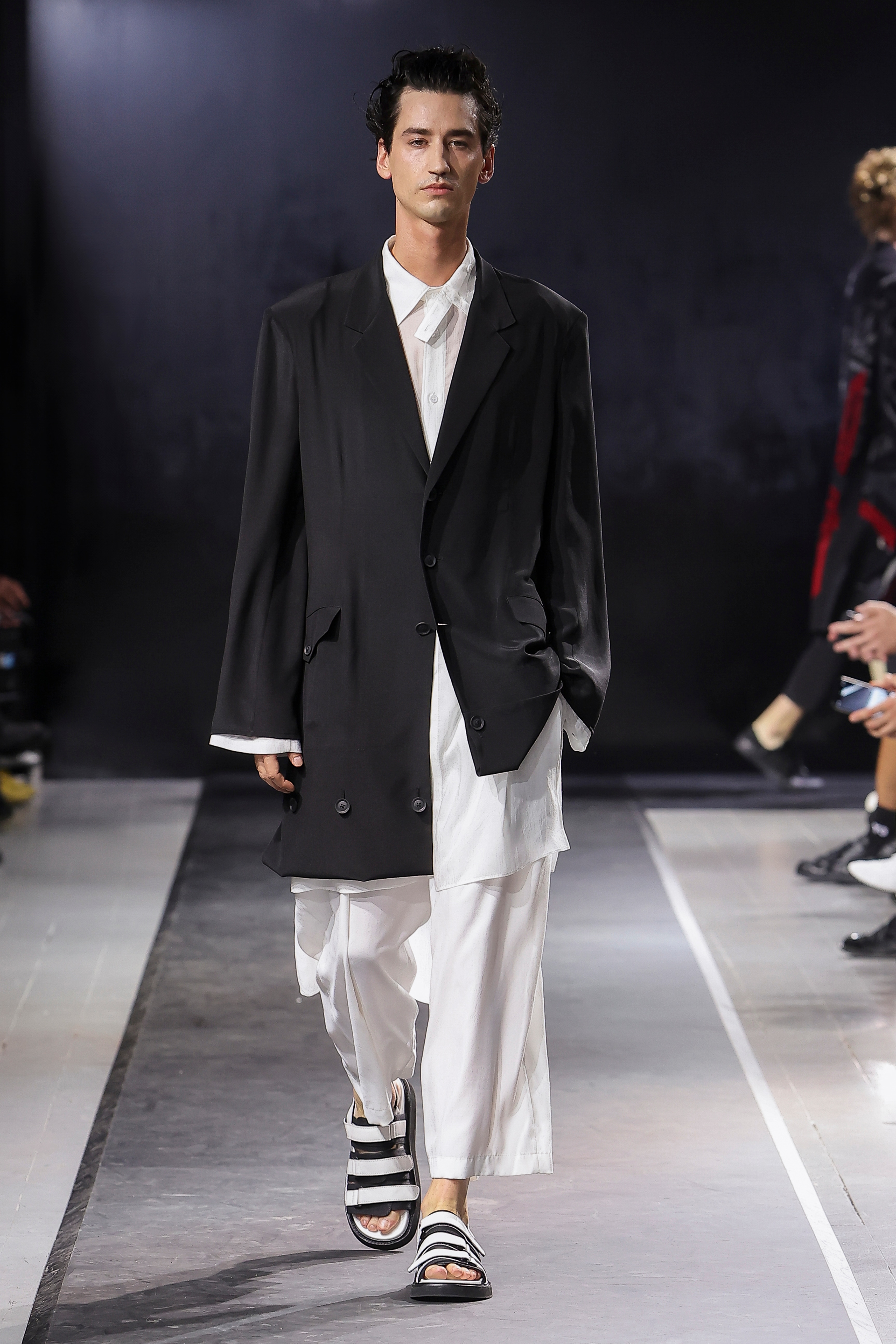 RY/S ETTE SUSPENDER SLIM PANTS